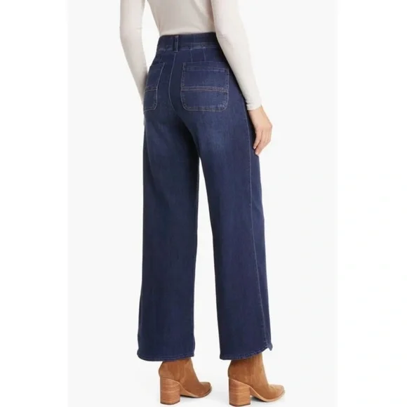 Wit & Wisdom ‘Ab’Solution Whitney Wide Leg Jeans - sz 4 - Picture 2 of 7